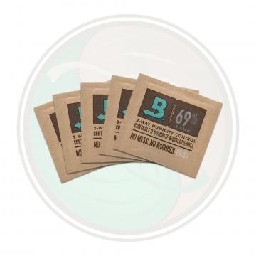 Boveda 69% 8g 5 pack for Tobacco Humidity Control 2-way Humidifier pack for Roll Your Own Tobacco Leaf Only